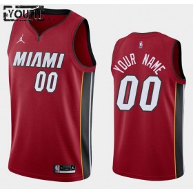 Dres Miami Heat Prilagođeni 2020-21 Jordan Brand Statement Edition Swingman - Dječji